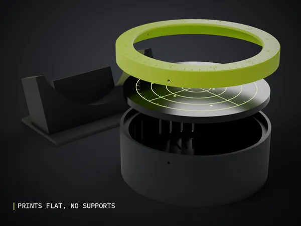 Detail render of the Radar Scope Desk Console